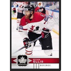 16 Ryan Ellis Base Set 2017-18 Canadian Tire Upper Deck Team Canada